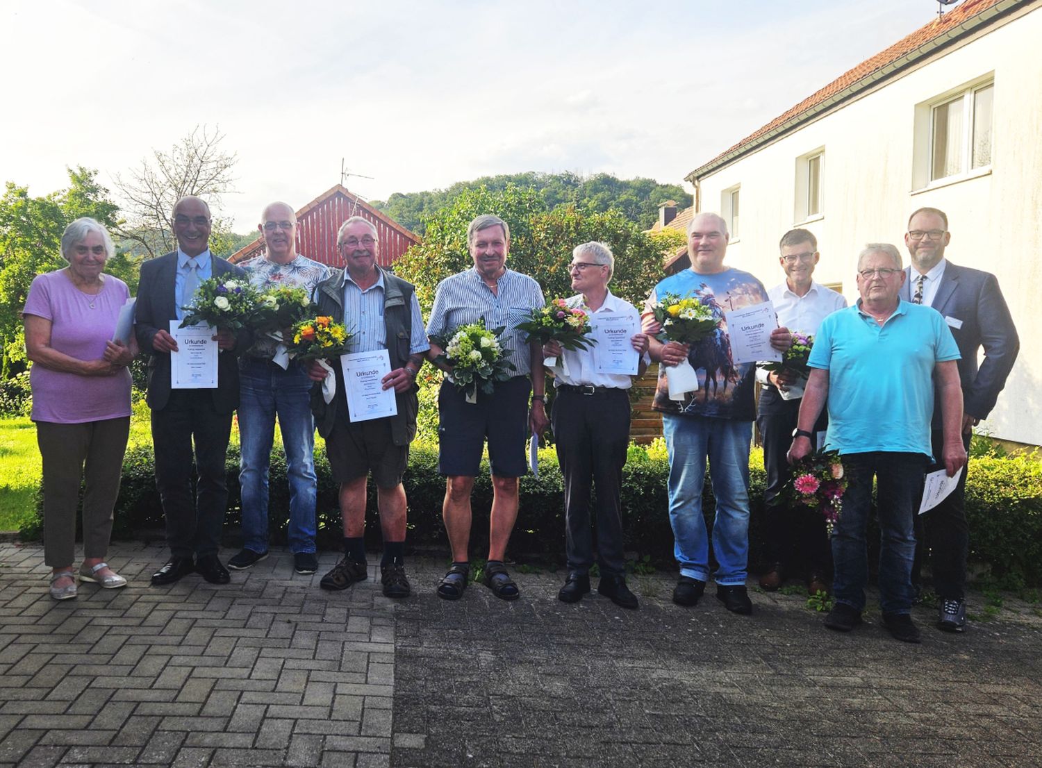 Die Geehrten der Mitgliederversammlung 2025